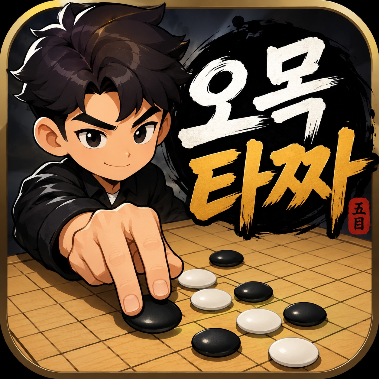 오목타짜